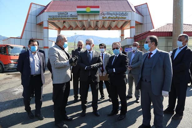 وه‌زیرێ بازرگانى و پیشه‌سازیێ سه‌ردانا كۆمه‌لگه‌ها ئیبراهیم خه‌لیل كر