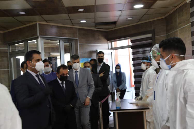 وەزیرێ ساخله‌میێ سه‌ردانا كۆمه‌لگه‌ها ئیبراهیم خه‌لیل كر (ئه‌رشیف)